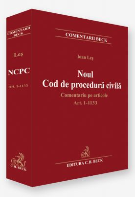Noul Cod de procedura civila 2013 | Comentariu pe articole | Carte de: Ioan Les