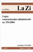 Legea contenciosului administrativ nr.554/2004